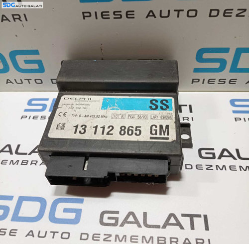 Unitate Modul Calculator Control Confort Opel Astra G 1998 - 2004 Cod 13112865 13 112 865 [273M0]