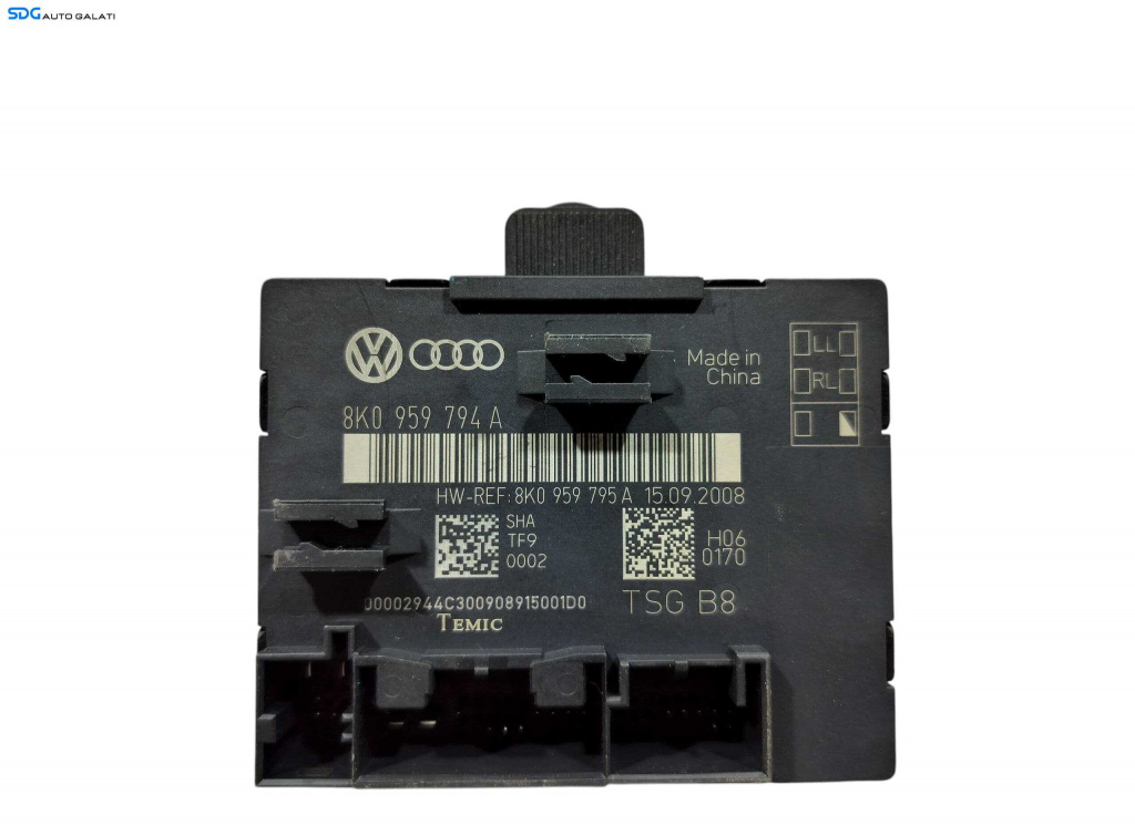 Unitate Modul Calculator Control Confort Portiera Dreapta Spate Audi A4 B8 2008 - 2016 Cod 8K0959794A [LC1039]