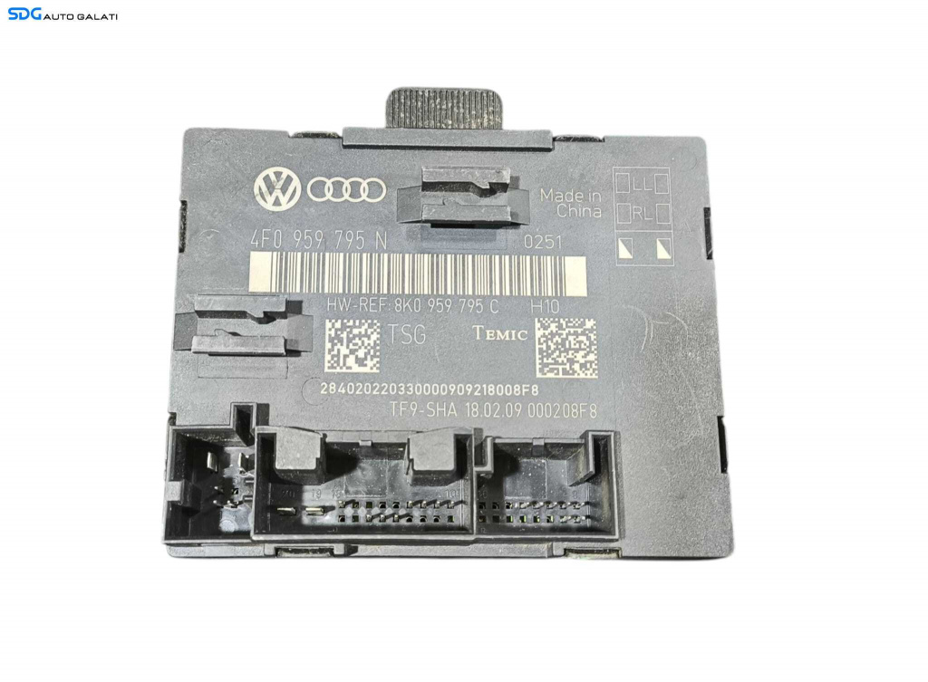 Unitate Modul Calculator Control Confort Portiera Usa Stanga Spate Audi A4 B8 2008 - 2016 Cod 4F0959795N [LR1123]
