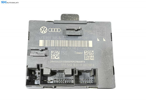 Unitate Modul Calculator Control Confort Portiera Usa Stanga Spate Audi A6 C6 2005 - 2011 Cod 4F0959...