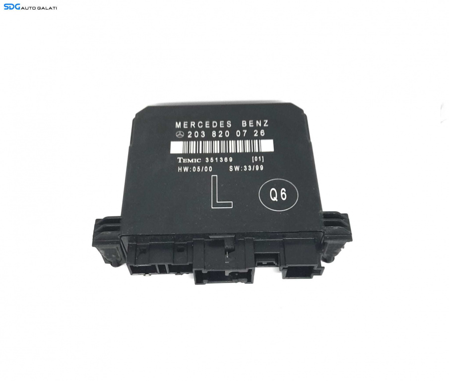 Unitate Modul Calculator Control Confort Usa Portiera Dreapta Stanga Spate Mercedes Clasa C Class W203 2000 - 2007 Cod 2038200726 [N0432]