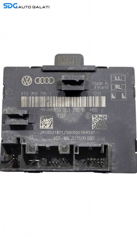 Unitate Modul Calculator Control Confort Usa Portiera Dreapta Spate Audi A5 8T 2008 - 2017 Cod 8T0959795J 8T0959795B [L7272]