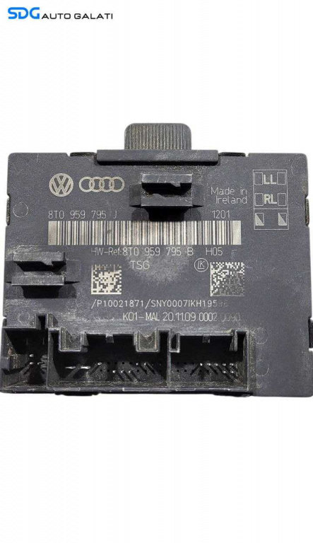 Unitate Modul Calculator Control Confort Usa Portiera Dreapta Spate Audi A5 8T 2008 - 2017 Cod 8T095...
