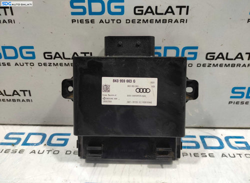 Unitate Modul Calculator Control Stabilizator Tensiune Skoda Superb 2 2008 - 2015 Cod 8K0959663G [L4...