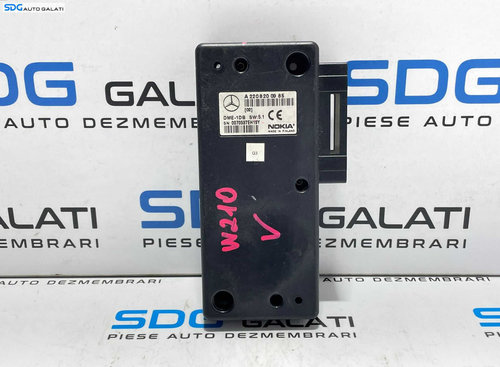 Unitate Modul Calculator Control Telefon Nokia Mercedes Clasa S Class W220 1999 - 2005 Cod A22082009...