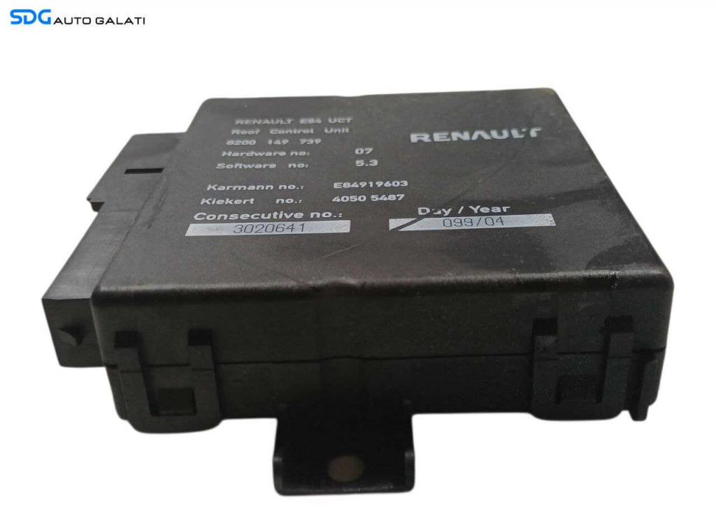 Unitate Modul Calculator Decapotare Renault Megane 2 Cabrio Decapotabil 2002 - 2008 Cod 8200149739 [L6801]