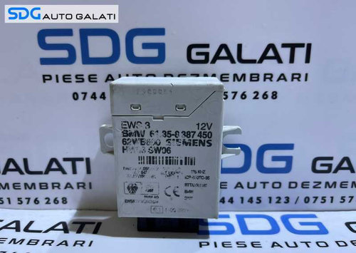 Unitate Modul Calculator Imobilizator BMW Seria 3 E46 1997 - 2006 Cod 8387450 61358387450 [L3438]