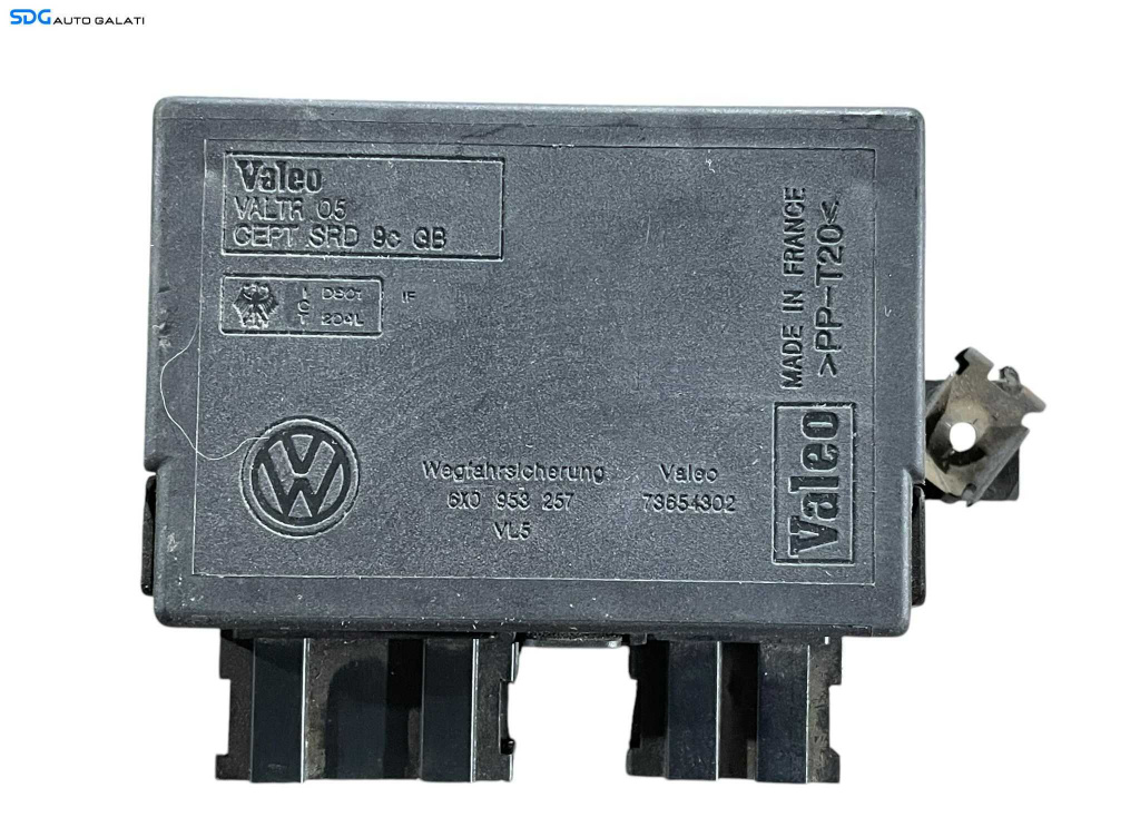 Unitate Modul Calculator Imobilizator Volkswagen Transporter T3 1990 - 2003 Cod 6X0953257 [LR0394]