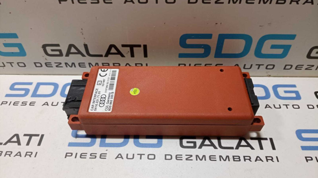 Unitate Modul Calculator Interfata Multimedia MDI Bluetooth Telefon Radio Volkswagen Passat B5 1997 - 2005 Cod 8D0862335B 04162217101 [M4350]