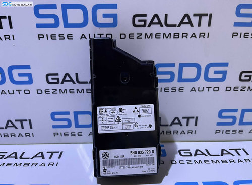 Unitate Modul Calculator Interfata Multimedia MDI Bluetooth Telefon Radio Volkswagen Passat B7 2010 ...