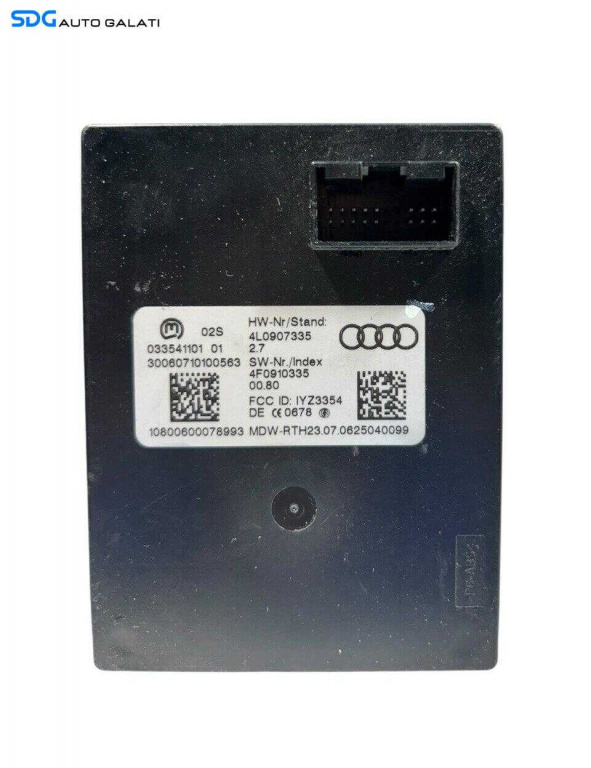 Unitate Modul Calculator Keyless Entry Audi Q7 2005 - 2015 Cod 4L0907335 [LR1035]