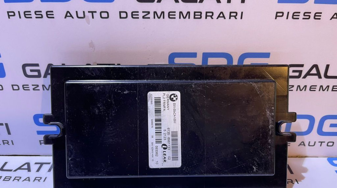 Unitate Modul Calculator Lumini FRM BMW Seria 3 E90 E91 2004 - 2013 Cod 6961133 61356961133