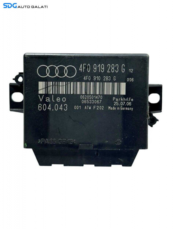 Unitate Modul Calculator PDC Senzor Senzori Parcare Audi A6 C6 2005 - 2011 Cod 4F0919283G [LR1041]