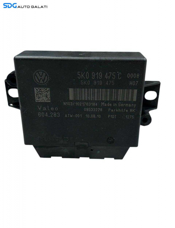 Unitate Modul Calculator PDC Senzor Senzori Parcare Volkswagen Golf 6 Plus 2008 - 2013 Cod 5K0919475C 5K0919475 [LR1024]