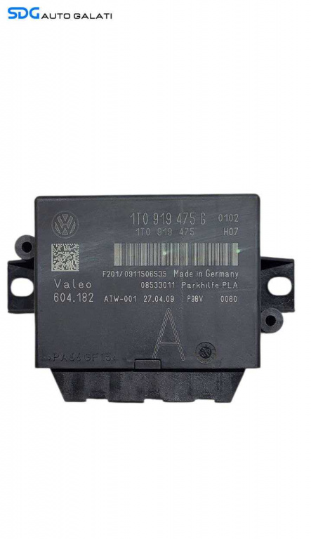 Unitate Modul Calculator PDC Senzor Senzori Parcare Volkswagen Golf 6 Plus 2008 - 2013 Cod 1T0919475G [L7436]