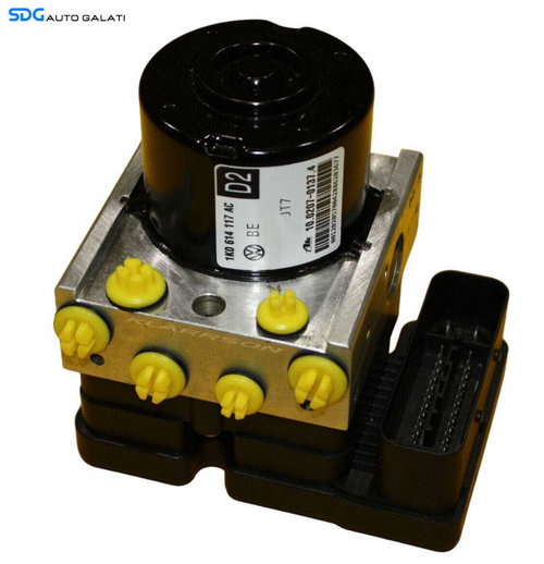 Unitate Modul Calculator Pompa ABS Skoda Octavia 2 2004 - 2013 Cod 1K0614117AC 1K0907379AF [L4661]