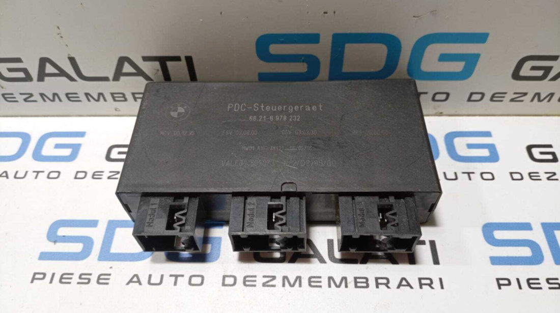 Unitate Modul Calculator Senzor Senzori Parcare Parktronic BMW Seria 7 E65 2001 - 2008 Cod 66216978232 6978232 [M4361]