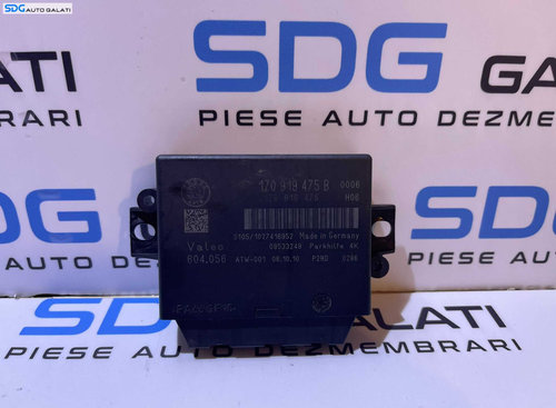 Unitate Modul Calculator Senzori Parcare PDC Parktronic Skoda Octavia 2 2008 - 2013 Cod 1Z0919475B 1...