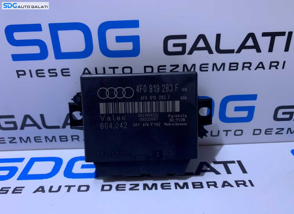 Unitate Modul Calculator Senzori Parcare PDC Parktronic Audi A6 C6 4F 2004 - 2011 Cod 4F0919283F [2626]