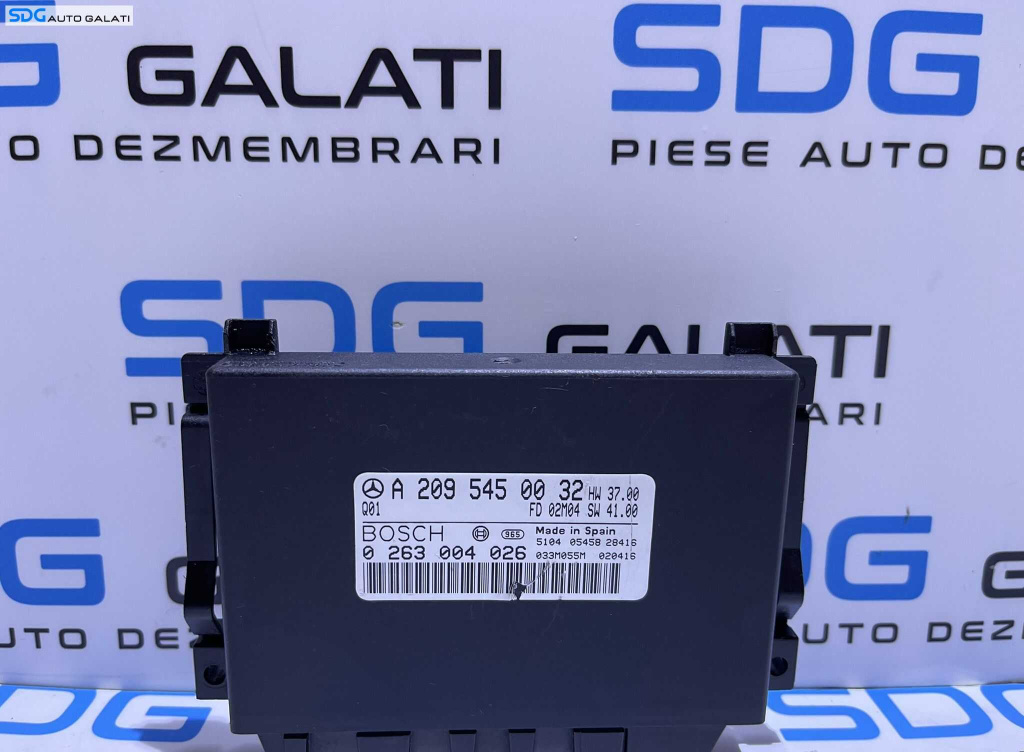 Unitate Modul Calculator Senzori Parcare Parktronic PDC Mercedes W203 Clasa C Class 2000 - 2007 Cod A2095450032 0263004026 [L3499]