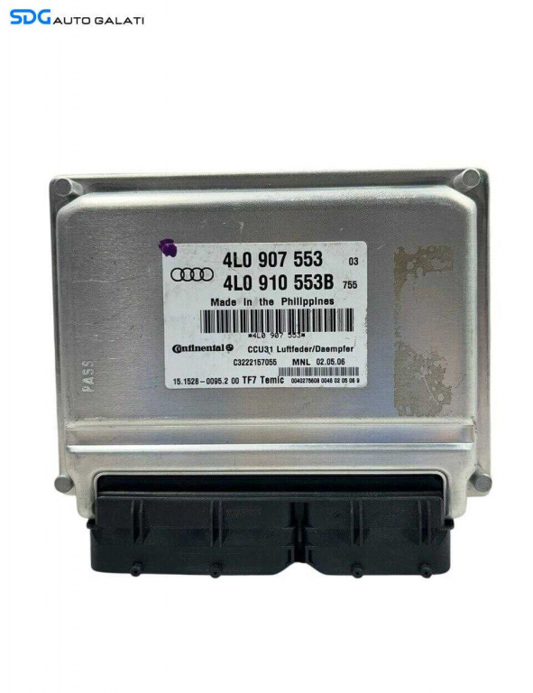 Unitate Modul Calculator Suspensie Perne Amortizoare Continental Audi Q7 4L 2004 - 2010 Cod 4L0907553 4L0910553B [LR1031]