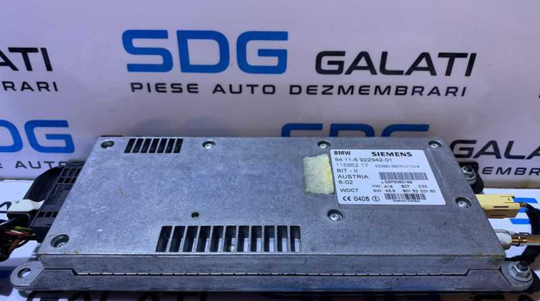 Unitate Modul Calculator Telefon BMW Seria 3 E46 1998 - 2006 Cod 6922942 8411-6922942-01