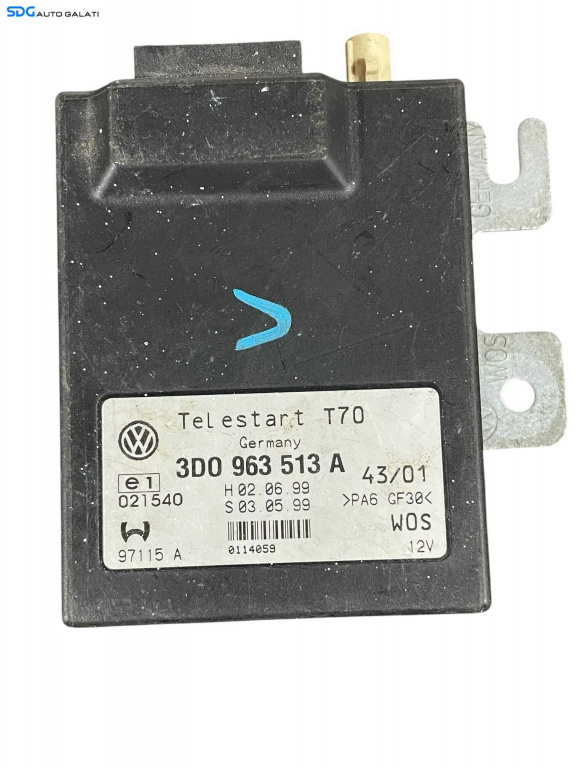Unitate Modul Calculator Webasto Sirocou Porsche Cayenne 2002 - 2010 Cod 3D0963513A [LR0443]