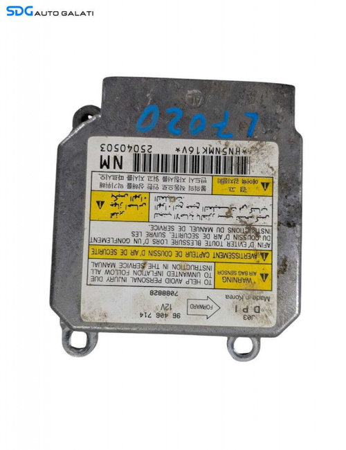 Unitate Modul Control Airbag Chevrolet Lacetti 2003 - 2011 Cod 96406714 [L7020]