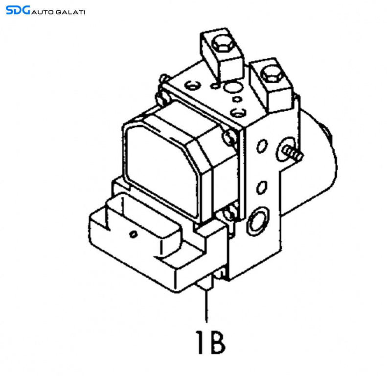 Unitate Modul Pompa ABS Audi A4 B7 2004 - 2008 Cod 8E0614111AS [X4255]