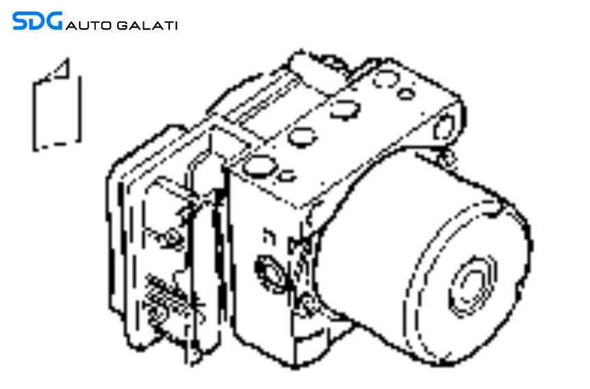 Unitate Modul Pompa ABS Renault Megane 2 2002 - 2008 Cod 0265800519 [X4260]