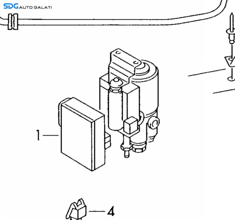 Unitate Modul Pompa ABS Seat Alhambra 2001 - 2010 Cod 7M3614111 7M3907379B [X4269]