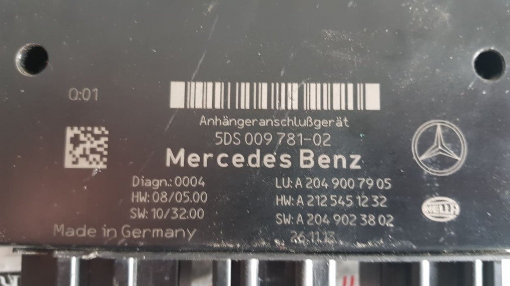 Unitate / Modul remorcare Mercedes-Benz C-Class T-Model S204 Facelift cod piesa : A2049007905