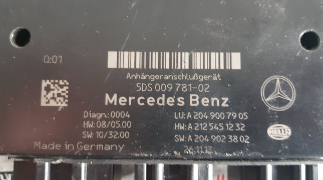 Unitate / Modul remorcare Mercedes-Benz CLS-Class X218 cod piesa : A2049007905