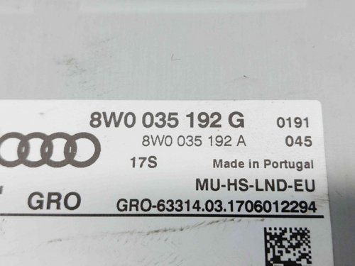 Unitate multimedia Audi A4 (8W2, B9) [Fabr 2015-2023] 8W0035192G