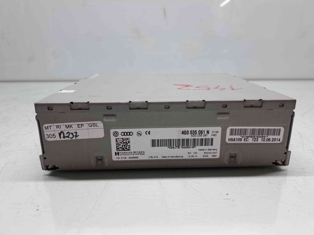 Unitate multimedia Audi A7 Sportback (4GA) [Fabr 2011-2017] 4G0035061N