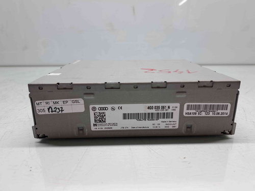 Unitate multimedia Audi A7 Sportback (4GA) [Fabr 2011-2017] 4G0035061N