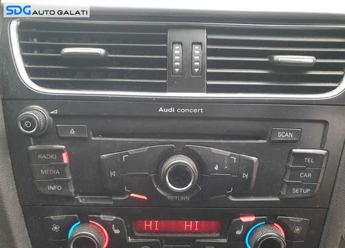 Unitate Multimedia CD Player Cu Navigatie GPS Audi Multimedia Audi A4 B8 2008 - 2015 [K0260]