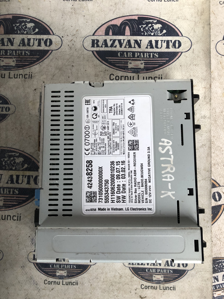 Unitate Multimedia Opel Astra K 2016, 42438258
