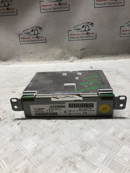Unitate Multimedia Opel Corsa F 1.2 Benzina 2019, 9833500080
