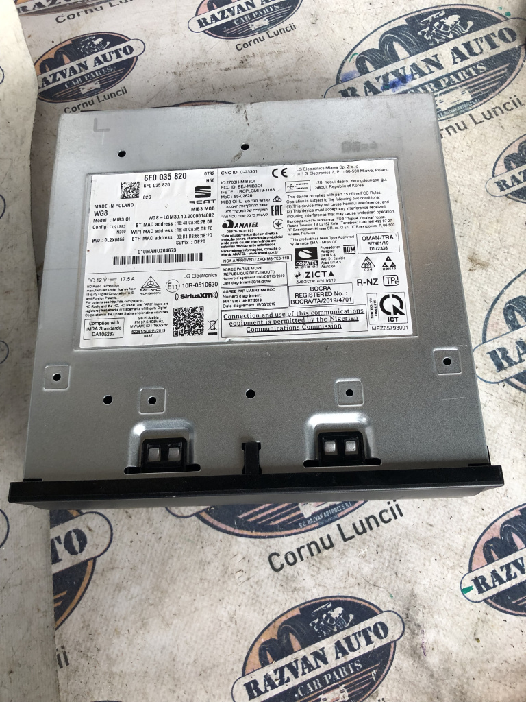 Unitate Multimedia Seat ARONA 2018, 6F0035820