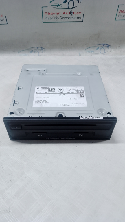 Unitate Multimedia Volkswagen Passat B7 Break 2.0 Motorina 2016, 3Q0035874B
