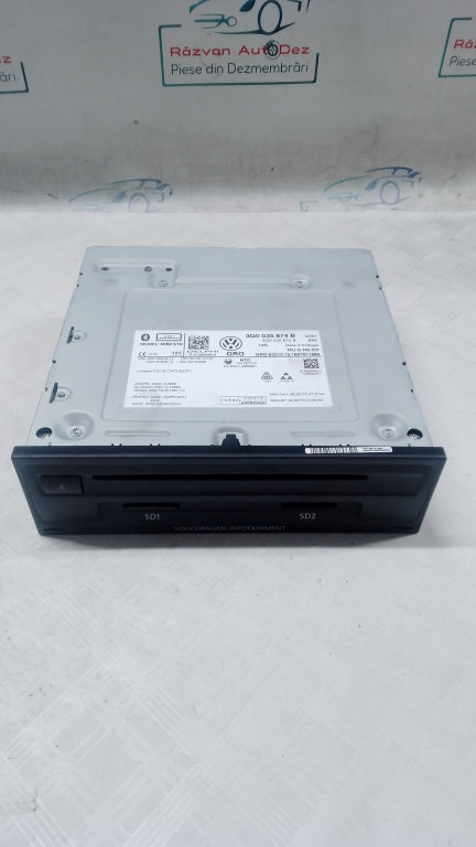 Unitate Multimedia Volkswagen Passat B7 Break 2.0 Motorina 2016, 3Q0035874B