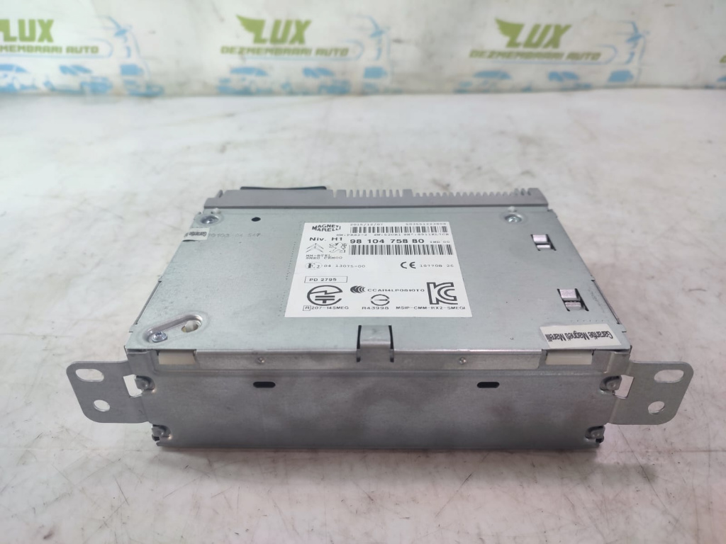 Unitate navigatie 9810475880 Peugeot 508 [facelift] [2014 - 2020] 2.0 hdi Hybrid AH01
