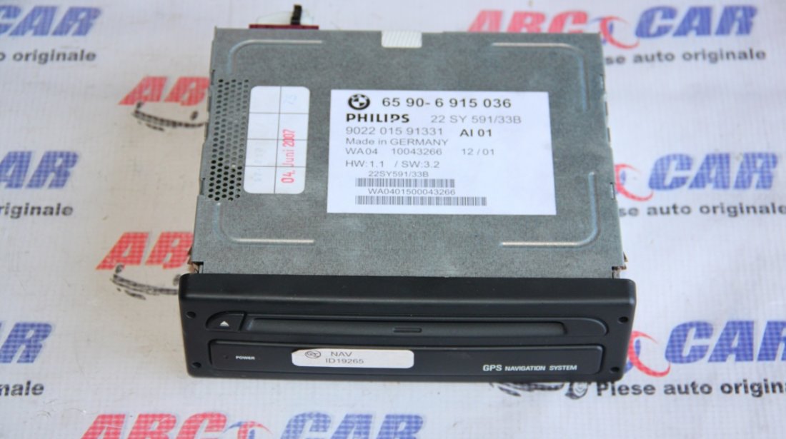 Unitate navigatie BMW Seria 3 E46 cod: 6590-6915036 model 2002