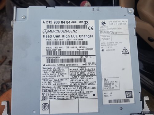 Unitate Navigatie Mercedes E Class W212 2010 A2129008404