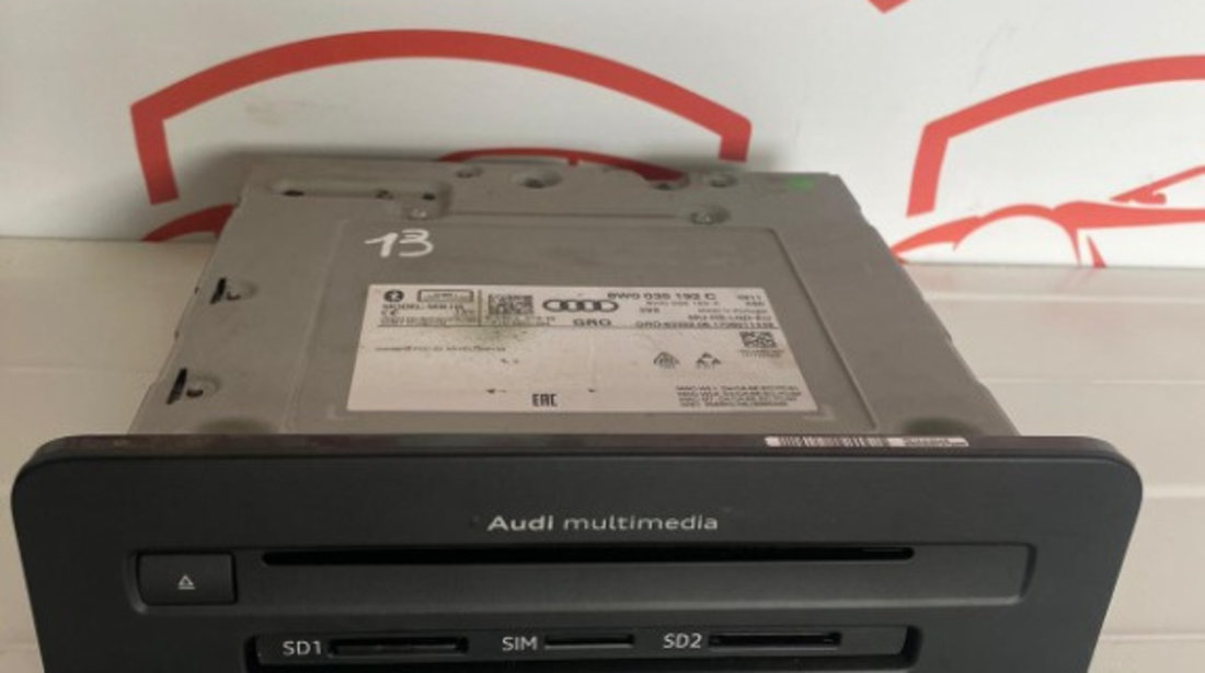 Unitate Navigatie MMI Sim 8W0035192C Audi A5 9T (8W)