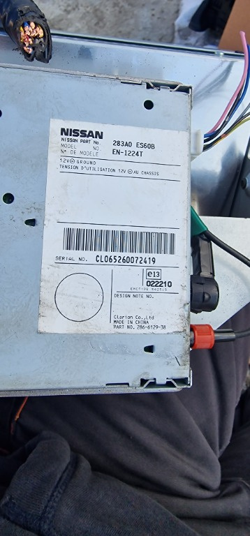 Unitate NAvigatie Nissan X Trail 2002-2007 cod 283A0 ES60B