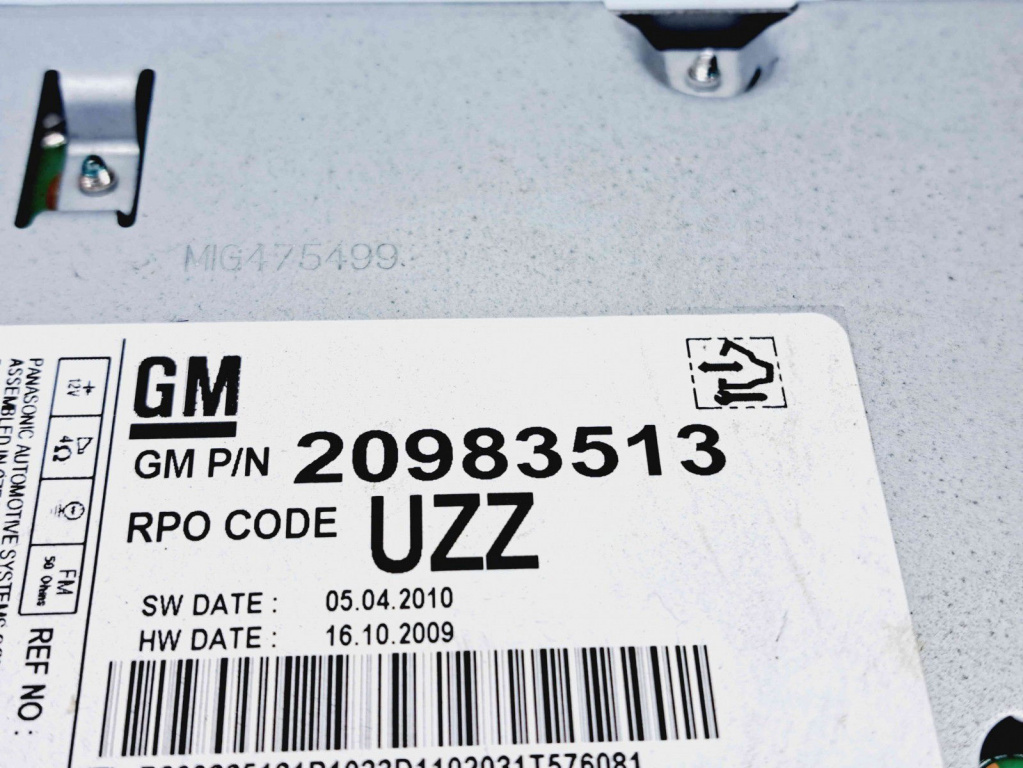 Unitate navigatie Opel Meriva B [Fabr 2010-prezent] 20983513