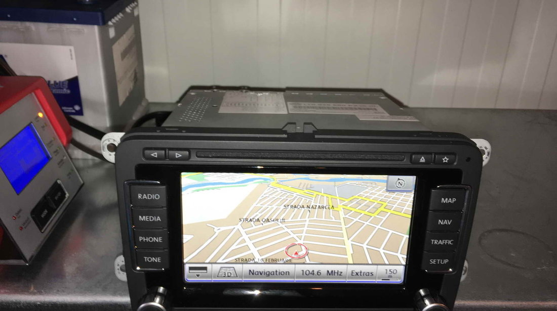 Unitate Navigatie Originala VW RNS 510 ecran LED 2015