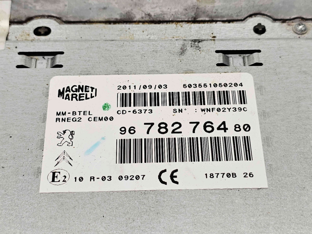 Unitate navigatie Peugeot 508 Break GT [Fabr 2010-2018] 9678276480